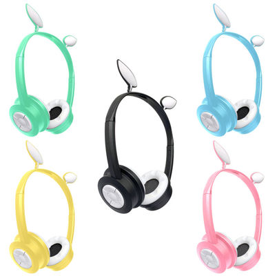 ใหม่ LED Bluetooth Cat Ear ชุดหูฟังไร้สายชุดหูฟังตัดเสียงรบกวนแบบพับได้พร้อมไมโครโฟน